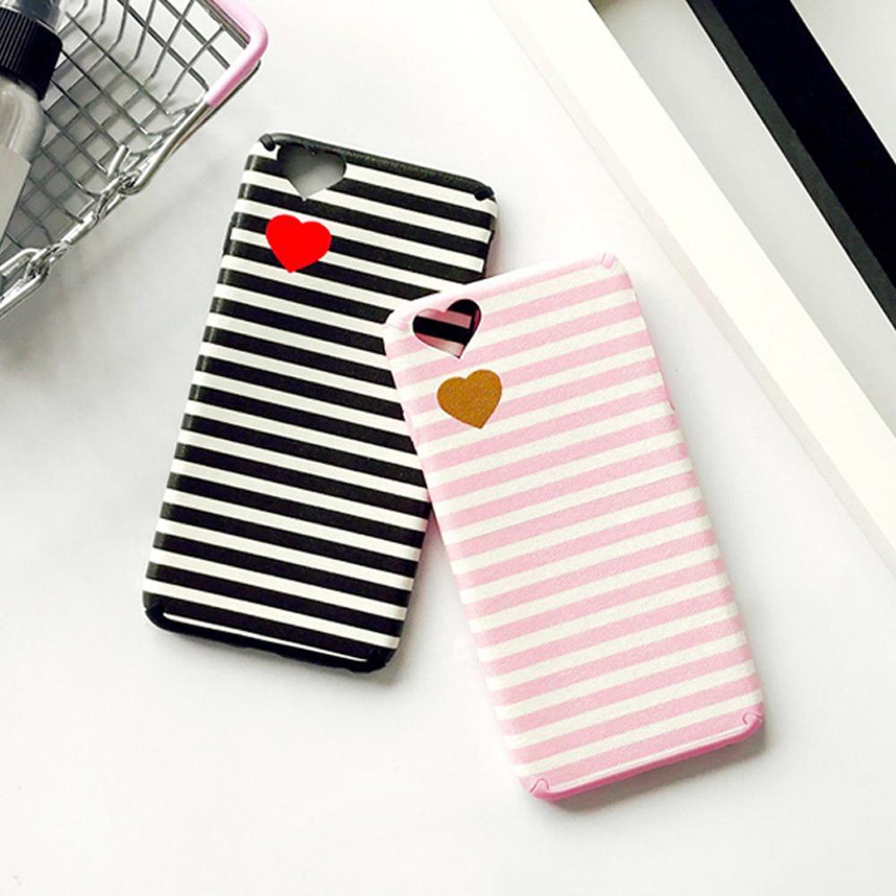 Stripe Telefoncover - Fuldt Beskyttelse Til Din iPhone