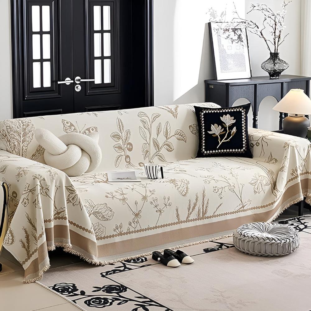 Botanisk Elegance Sofadække