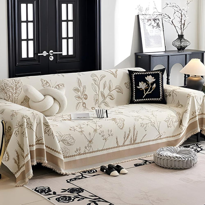 Botanisk Elegance Sofadække