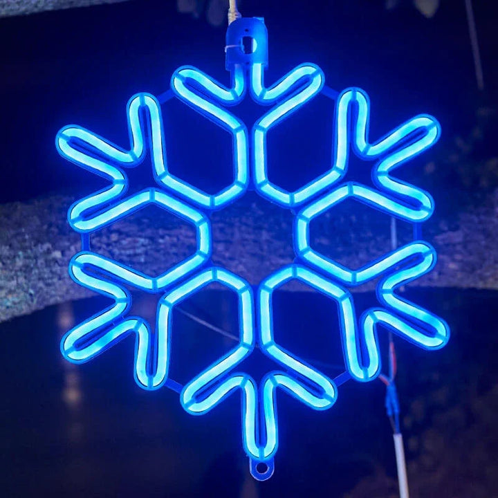 Vandtæt LED Snefnug Lys til Festlig Vinter Dekoration