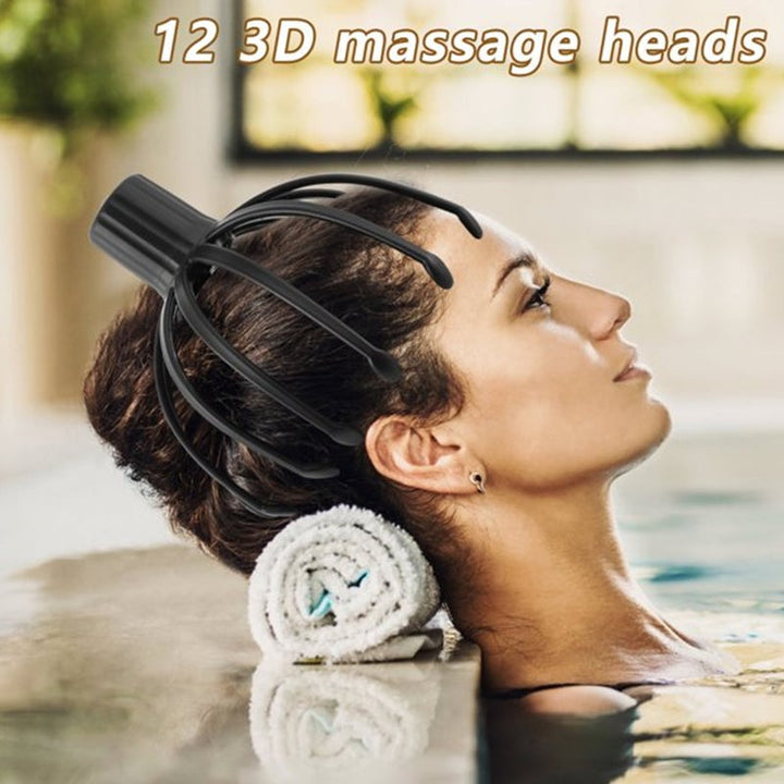 Blæksprutte Hovedmassageapparat