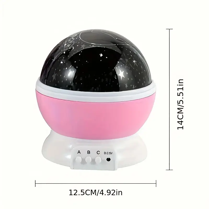 Stjerneprojektor Natlampe - Luna