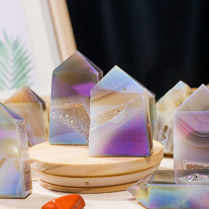 |Angel Aura Quartz Krystalstænger Smykkesten Dekoration