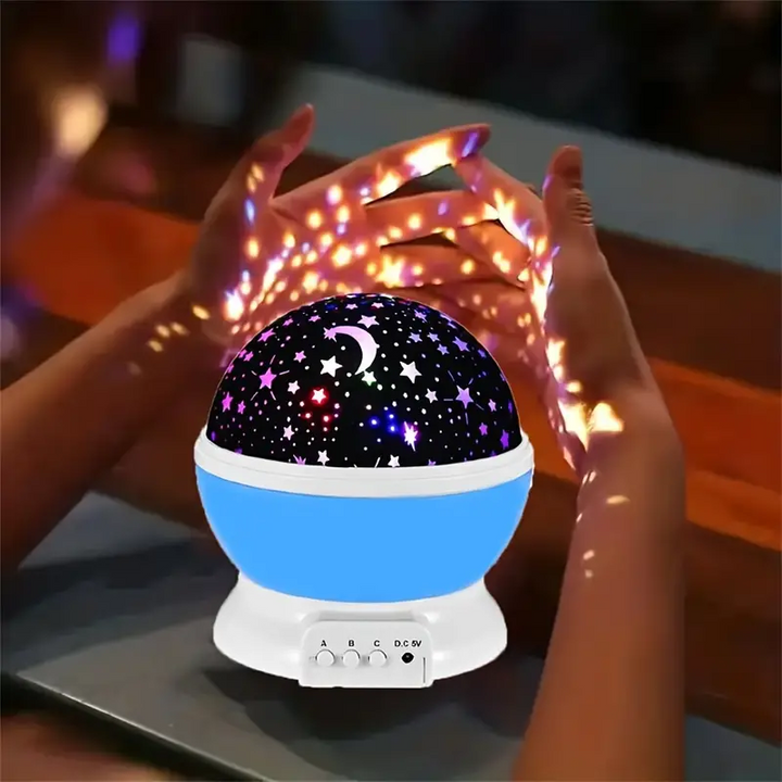 Stjerneprojektor Natlampe - Luna