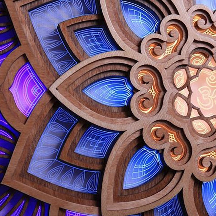 Mandala Yoga Væglampe LED