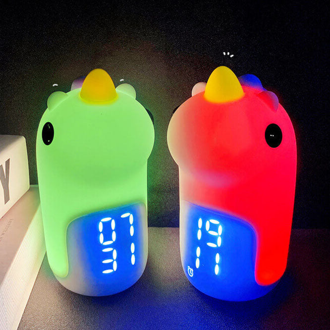 Unilora DreamLight Vækkeur | Enhjørning Design | Timer &amp; LED Nattelys | Børneværelse Dekor