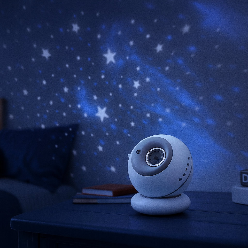 Fantasy Sky Rotating Night Light Projector
