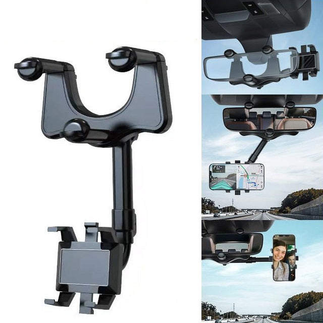 Pro Max 360° Bakspejl Telefonholder