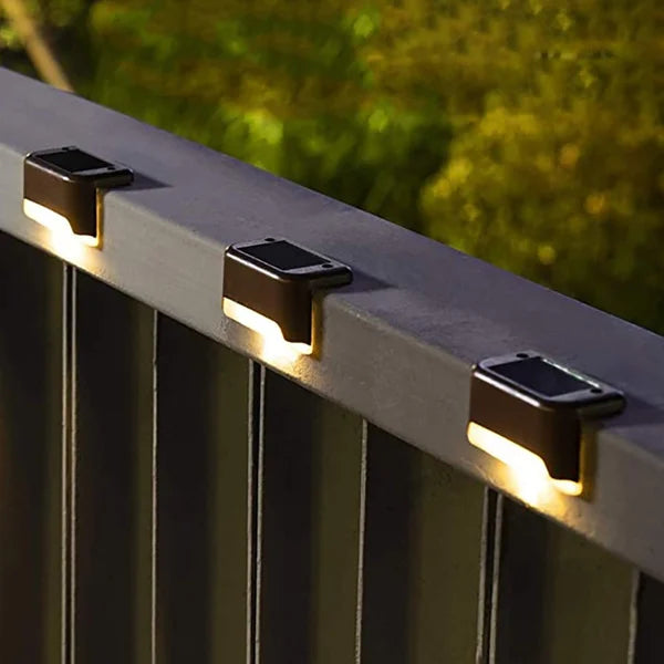 Solcelledrevet terrassebelysning til udendørs brug