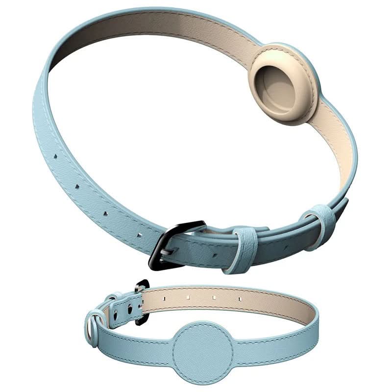 Hundehalsbånd med integreret AirTag-holder for sikkerhed og stil