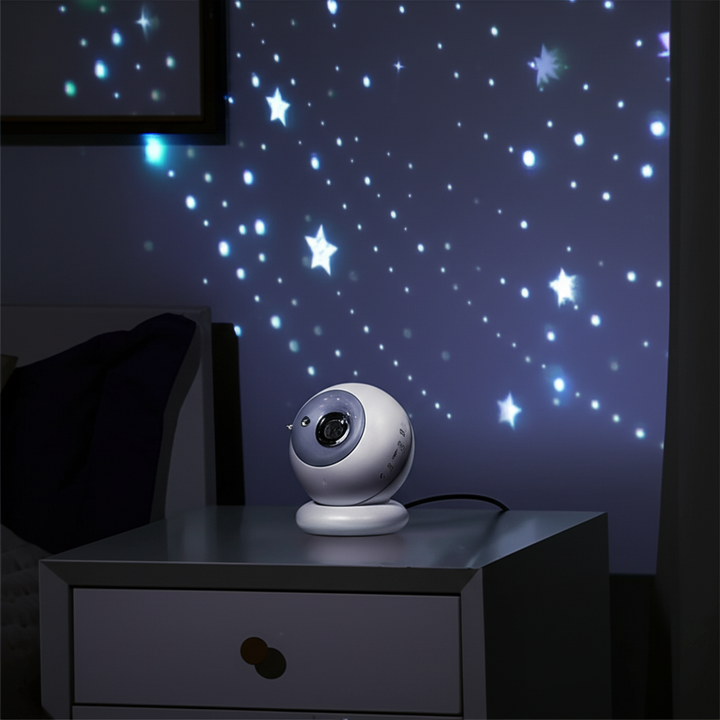 Fantasy Sky Rotating Night Light Projector