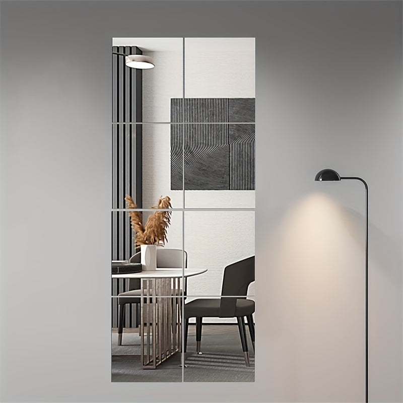 EleganceMirror – Luksus 3D Akryl Spejl Fliser Sæt