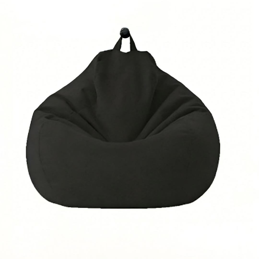 丨 Ensfarvet Beanbag Sofa Betræk
