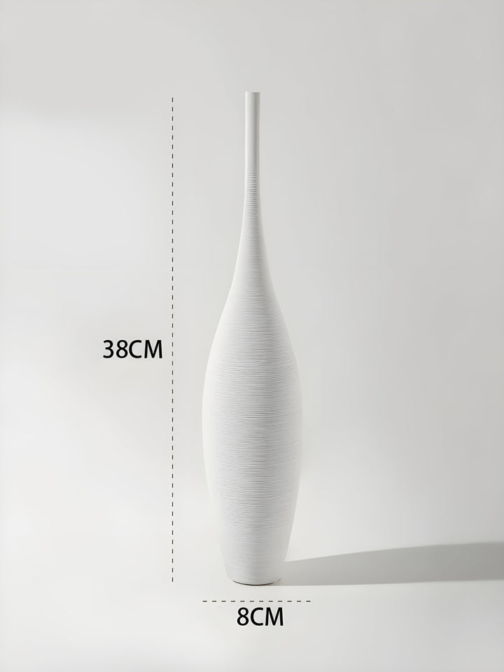 Minimalistisk Håndlavet Keramisk Zen Vase