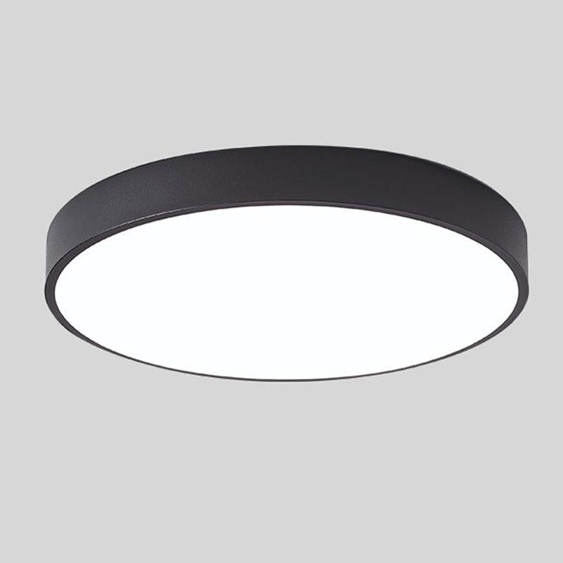 Træ Makron Cirkulær Loftlampe