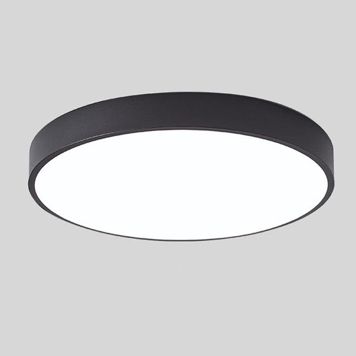 Træ Makron Cirkulær Loftlampe