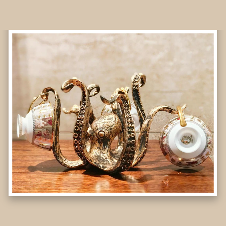 Kraken Blæksprutte Kop Holder