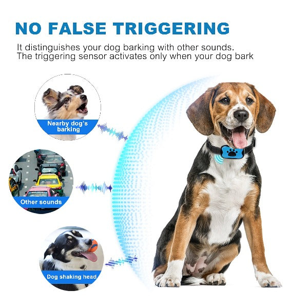 Painless Anti-Bark Collar – Vibrationer &amp; Ultralyd til Hunde