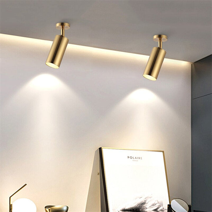 Nordic Brass Gold Spotlight - 5W/10W LED-Lampe