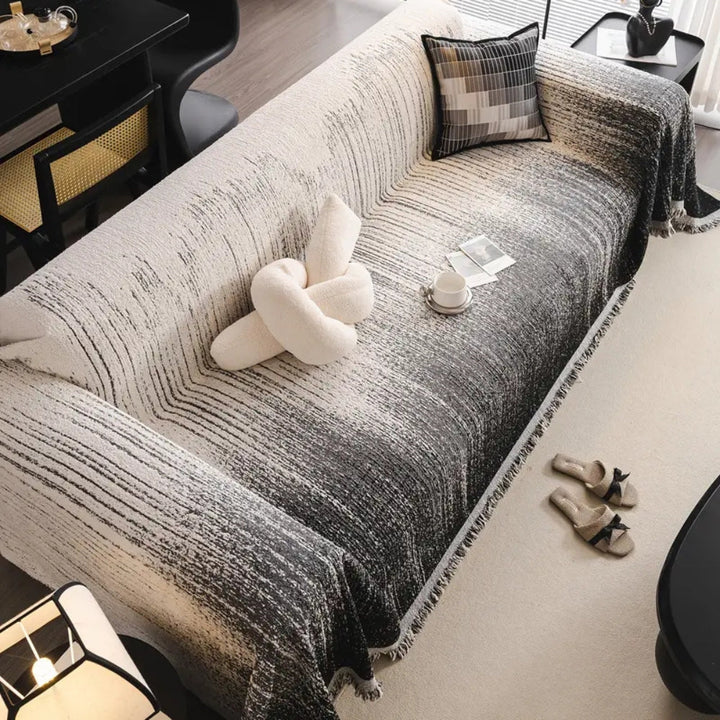 Neutral Tone Chenille Sofa Betræk