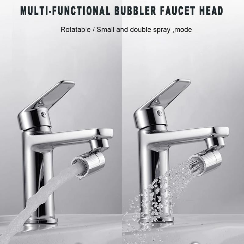 Rotérbart Dual-Funktion Bubbler Vandhane Hoved