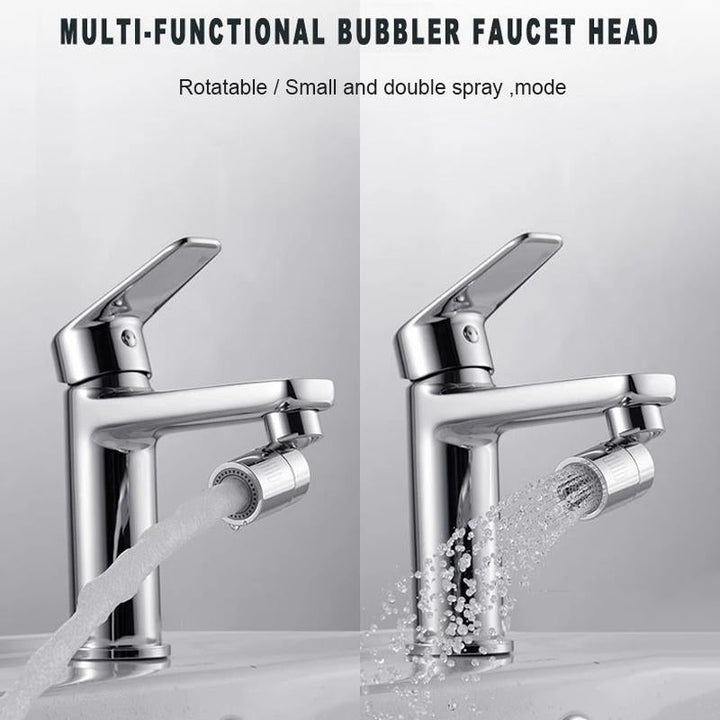 Rotérbart Dual-Funktion Bubbler Vandhane Hoved