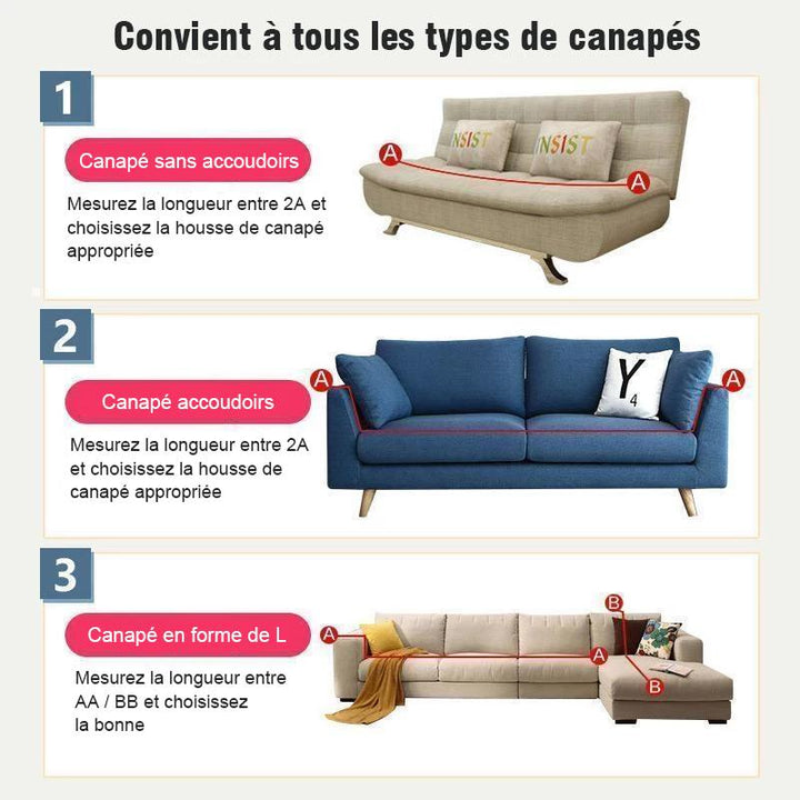 Ciaovie elastisk sofa betræk |