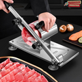 KitchenSlicer – Professionel Skæremaskine til Hjemmet | Justerbar Klinge, Holdbart Rustfrit Stål