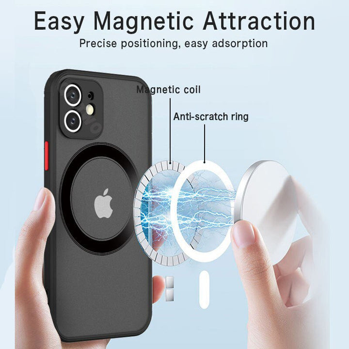 Elegant Magsafe Stødabsorberende iPhone Cover