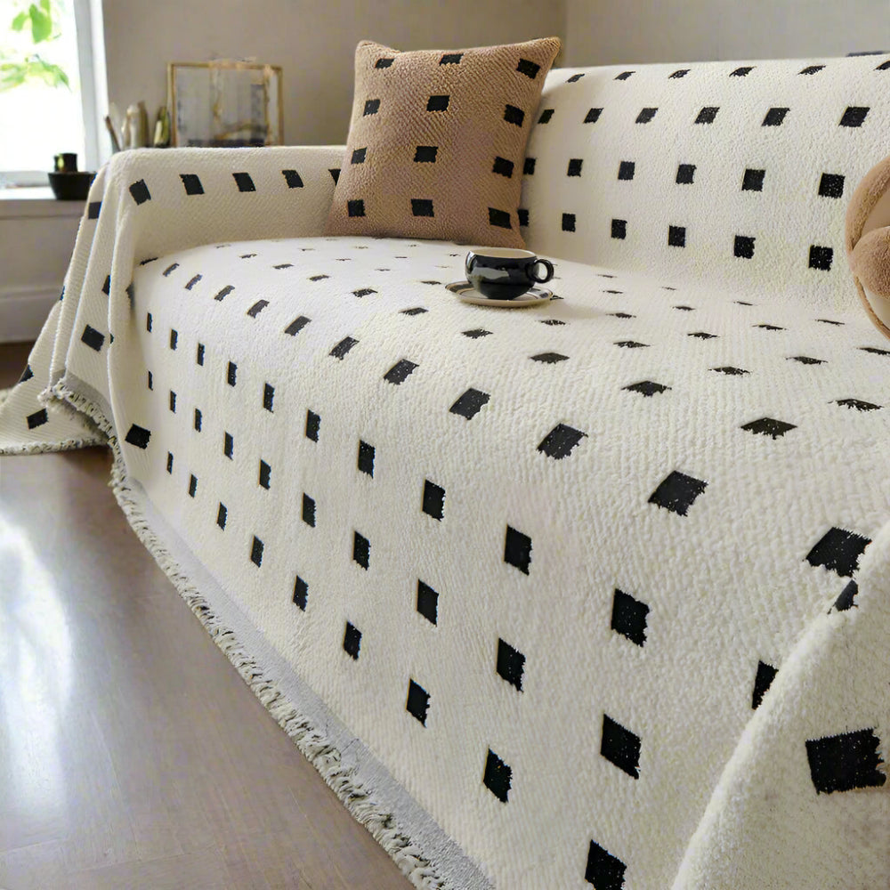 Kvadratisk Matrix Sofa Betræk