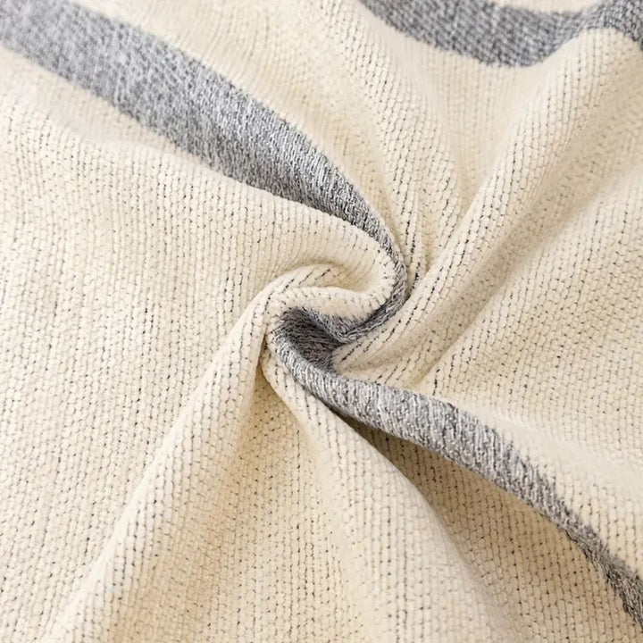 Bølge Linjer Chenille Sofa Betræk