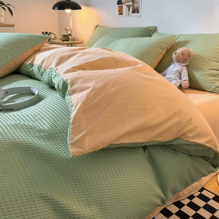 Beaumont Ultra-Blød Vaffel Dyne Sæt | 3pcs Sæt