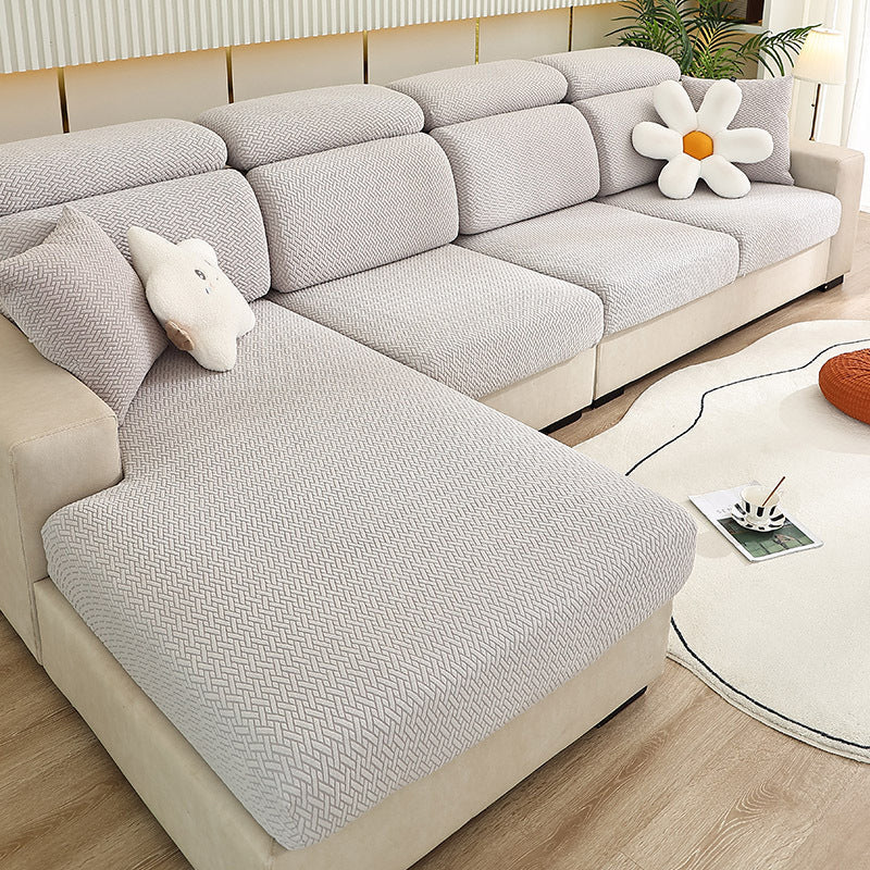 Wrap-around stretch sofa cover |