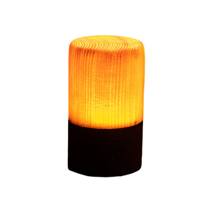 LumiWood – LED bordlampe med batteri og touch-kontrol