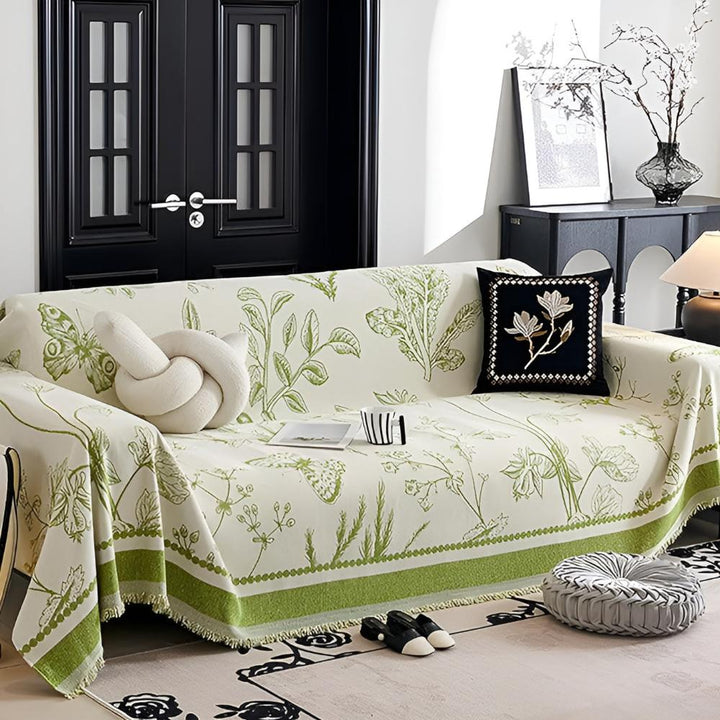 Botanisk Elegance Sofadække