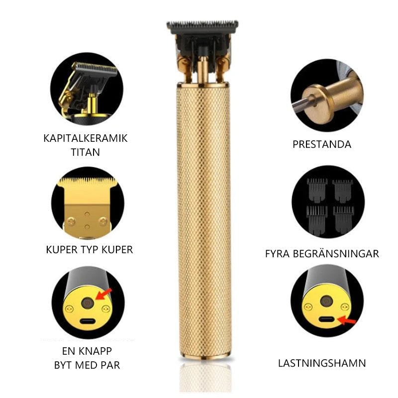 Trådløs Hårklipper til Mænd