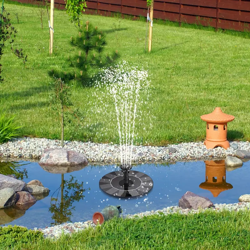 Flydende Solfountain