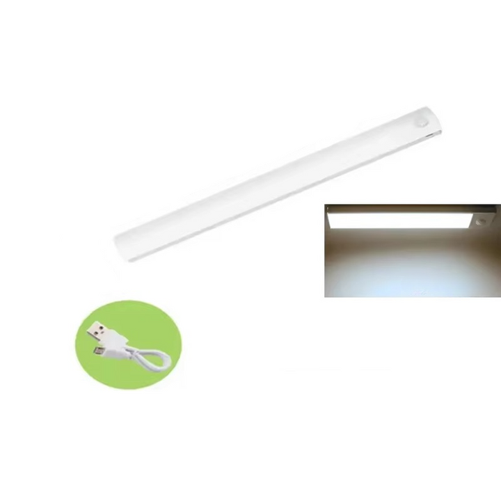 Smart Sensor LED Nattelys - Bevægelsesaktiveret, Dæmpbar &amp; Genopladelig