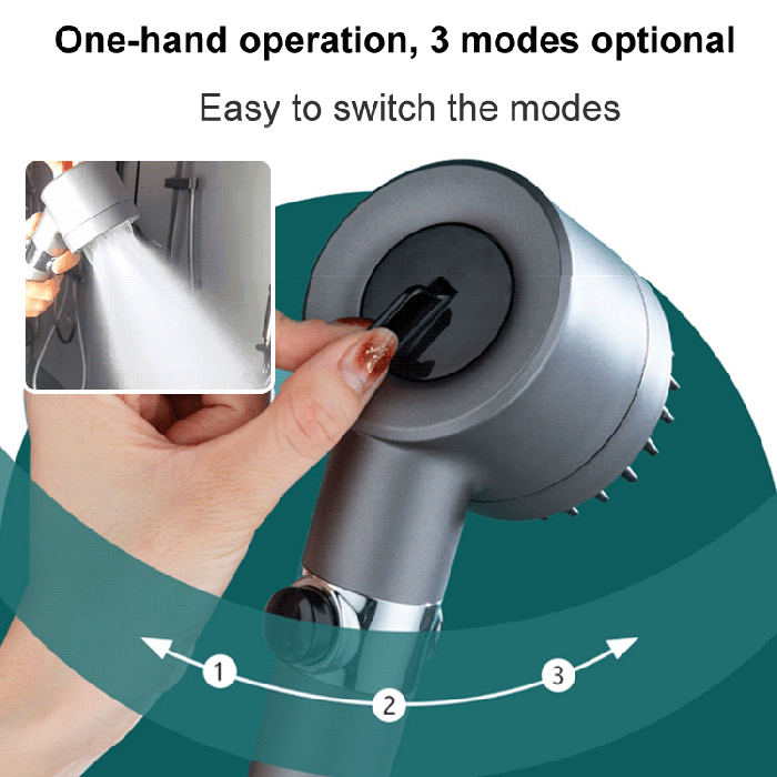 Bruserhoved – PowerSpray – øget tryk – Spa oplevelse