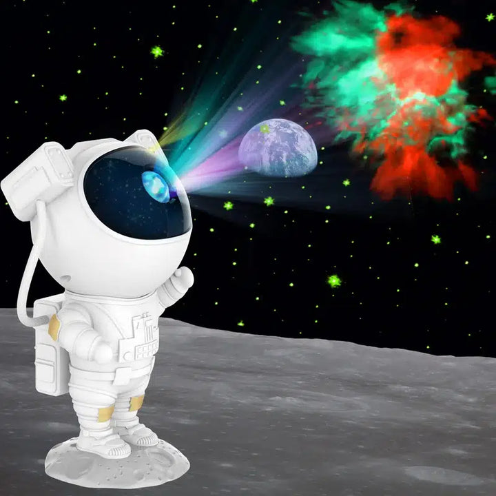 Astronaut Galaxy Projektor Flere Tilstande Galaxy Nattelys med Fjernbetjening