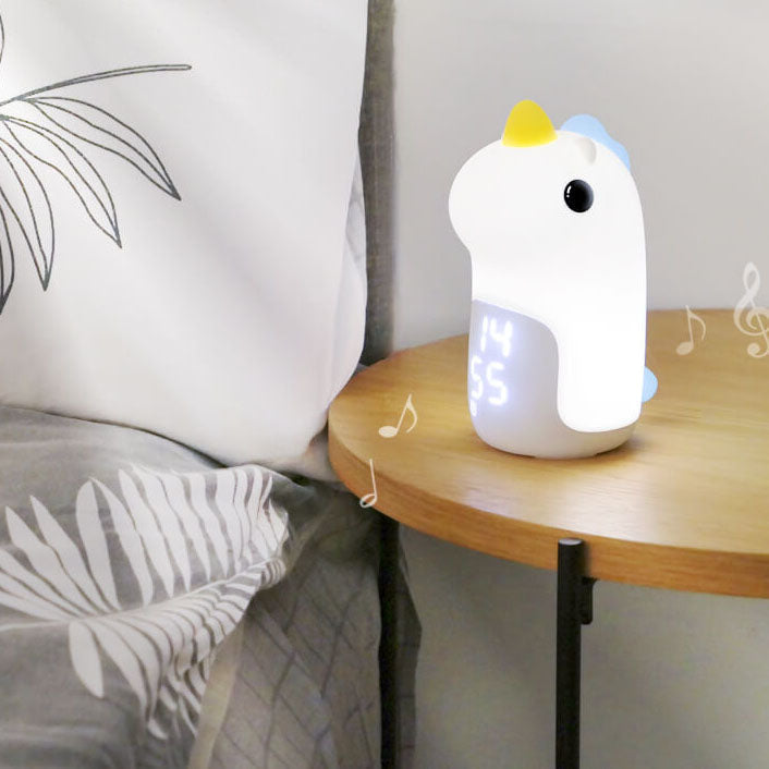 Unilora DreamLight Vækkeur | Enhjørning Design | Timer &amp; LED Nattelys | Børneværelse Dekor