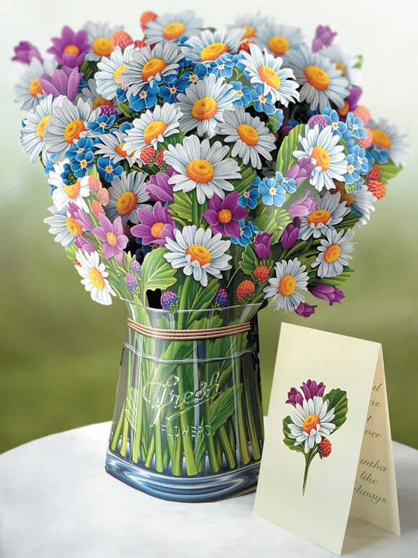 Plastik Pop-up Blomst | Inkl. Gratis Gavekort - Fair