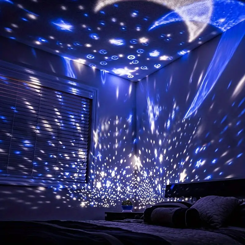 Stjerneprojektor Natlampe - Luna