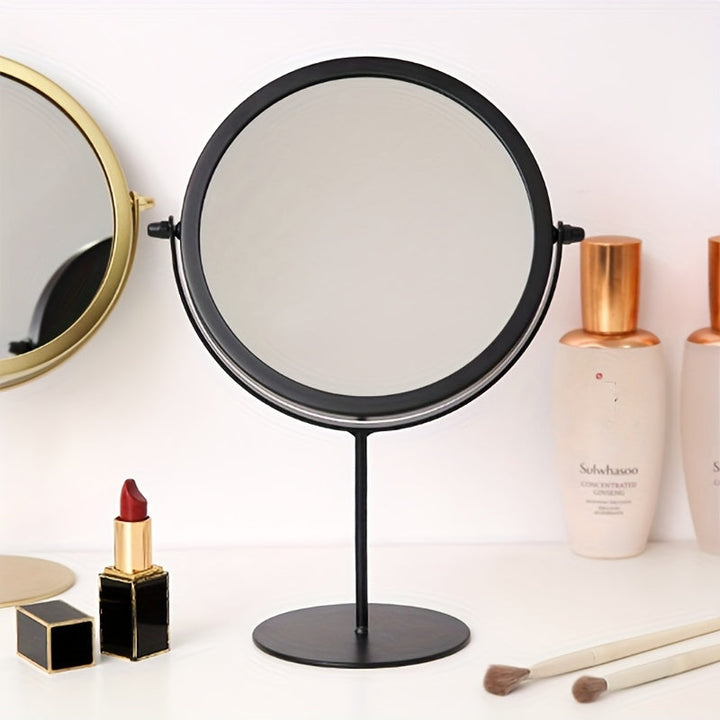 VintageGlow – Justerbart Makeup Spejl med Jernramme