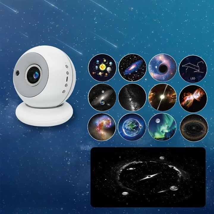 Fantasy Sky Rotating Night Light Projector