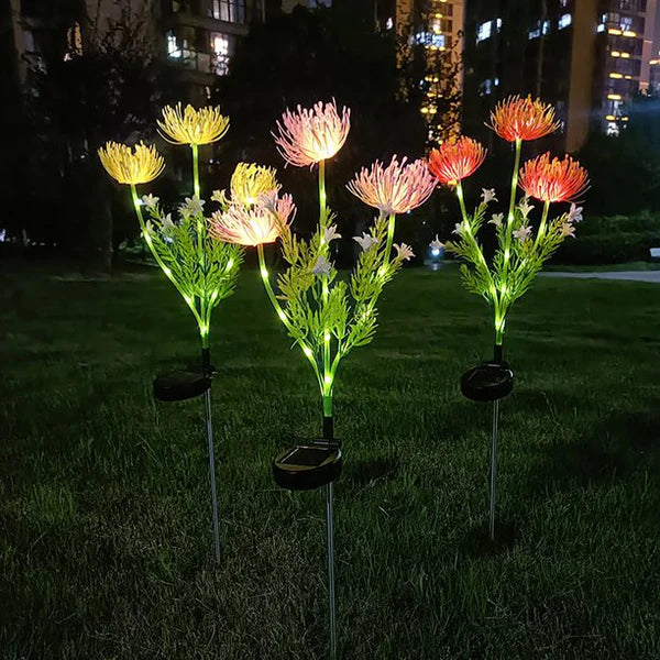 FloraGlow – Fe Blomsterhave Lys