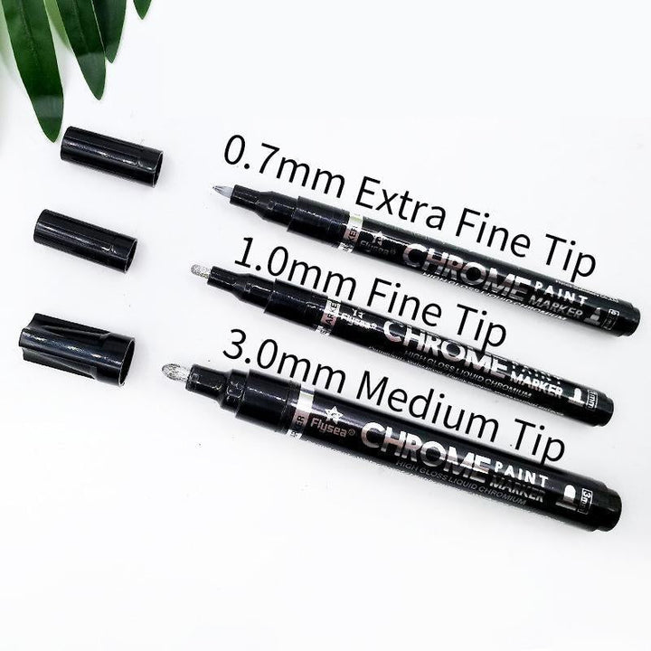 Flydende Spejl Chrome Marker