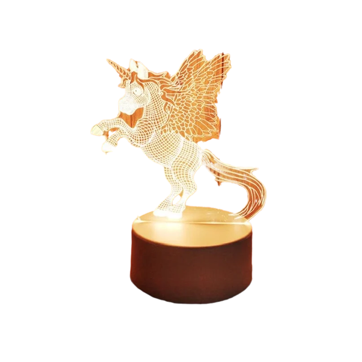3D Nattelys USB