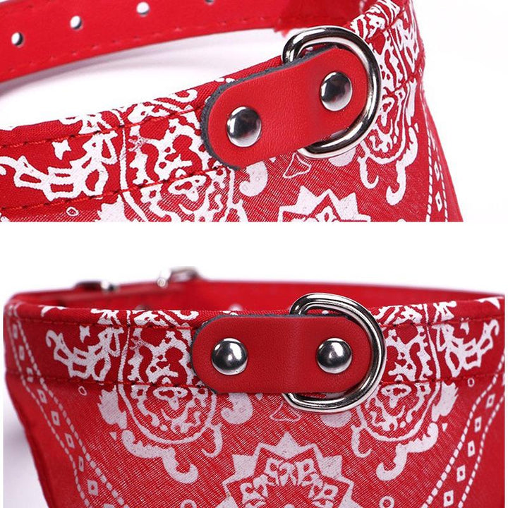Kæledyr Nakke Bandana Krave Tørklæde