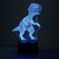 Dinosaur Natlys - 3D Dinosaur Lys - T Rex Natlys